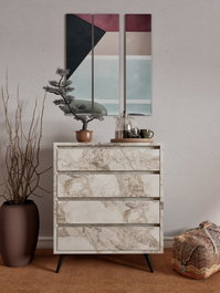 Hanah Home Cómoda Ephesus Marble